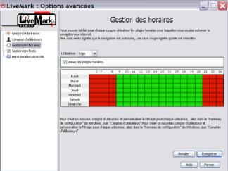 controle parental filtrage horaires