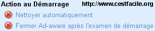 d�marrage d'ad-aware