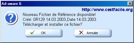 mettre � jour ad-aware 6.0