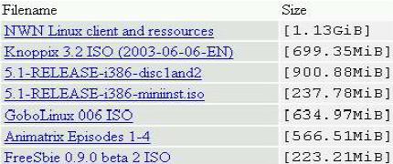 bittorrent-exemple de fichier � t�l�charger