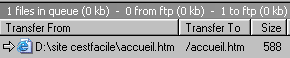 client ftp upload