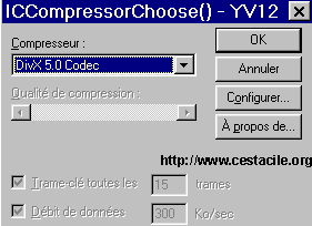 codec divx encodage