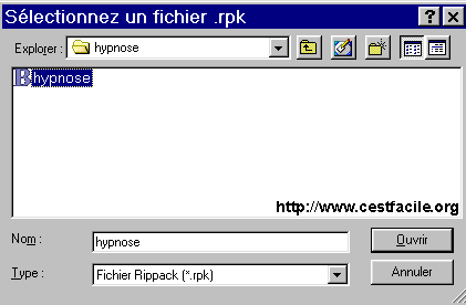 rippack fichier rpk