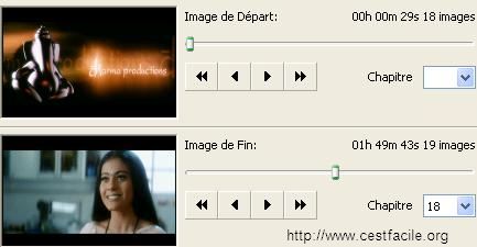 dvdshrink s&eacute;lection chapitres
