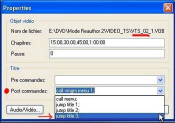 dvdstyler lire des vid&eacute;os &agrave; la suite
