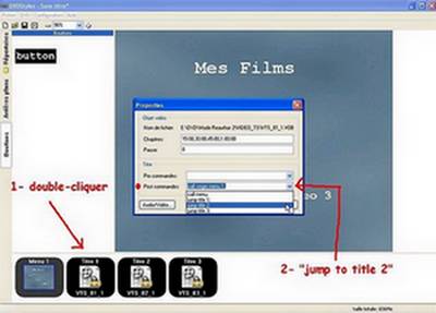 dvdstyler lire des vid&eacute;os &agrave; la suite