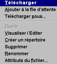 telecharger sur un serveur ftp