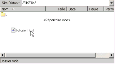 uploader des fichiers sur un serveur ftp