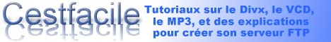 tutoriaux informatiques : divx vcd serveur ftp mp3 ogg vorbis mpc internet...  services et conseils pour webmasters