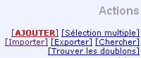 importer ses favoris