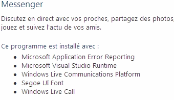 description messenger