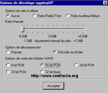 oggdrop ogg wav