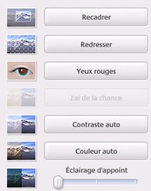 supprimer yeux rouges