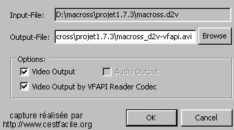 cr&eacute;ation de l'avi vfapi