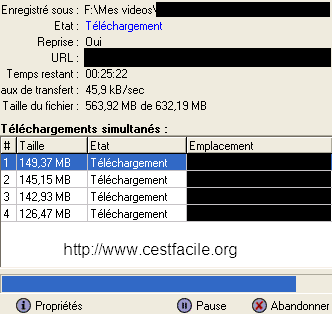 star downloader t&eacute;l&eacute;chargement pause