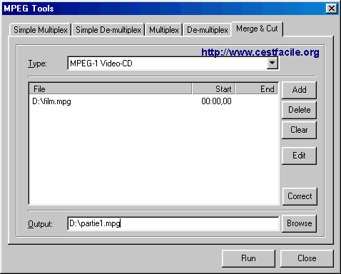 couper vcd