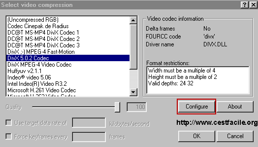 codec divx