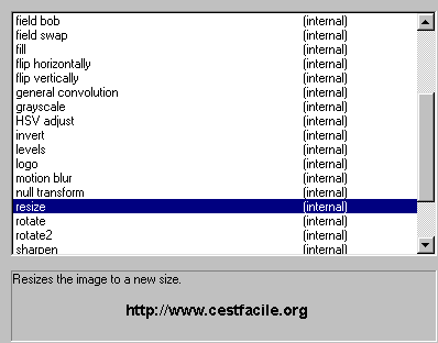 modifier r&eacute;solution divx